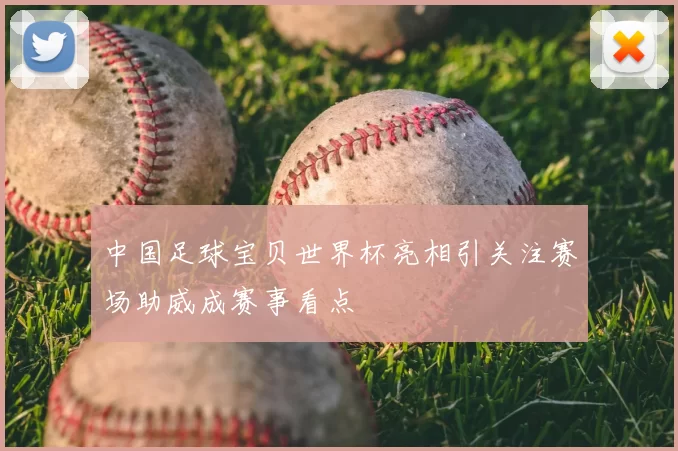 中国足球宝贝世界杯亮相引关注赛场助威成赛事看点